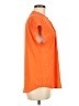 Cynthia Steffe 100% Polyester Orange Short Sleeve Blouse Size M - photo 4