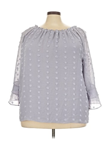 Cato 3/4 Sleeve Blouse (view 1)