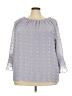 Cato Gray 3/4 Sleeve Blouse Size 18 - 20 - photo 1