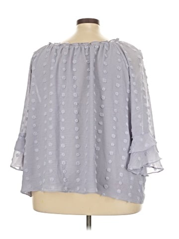Cato 3/4 Sleeve Blouse (view 2)