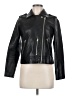 Topshop 100% Polyurethane Black Jacket Size 6 - photo 1