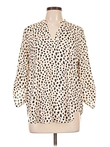 Lush 3/4 Sleeve Blouse (view 1)