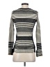 Moth Stripes Silver Pullover Sweater Size XXS - photo 2