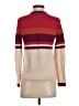 Faherty Color Block Burgundy Pullover Sweater Size S - photo 2