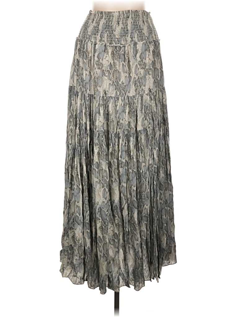 Pre-owned Misa Casual Skirt In Gray
