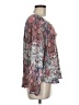 Lovestitch Gray 3/4 Sleeve Blouse Size M - photo 4