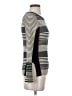Moth Stripes Silver Pullover Sweater Size XXS - photo 4