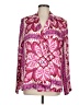 MNG 100% Polyester Pink Long Sleeve Blouse Size 8 - photo 1