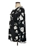 Roz & Ali 100% Polyester Black 3/4 Sleeve Blouse Size XL - photo 5