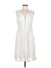 Sangria 100% Polyester White Casual Dress Size 8 - photo 1