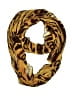 Unbranded Animal Print Yellow Scarf One size - photo 1