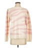 Milly Stripes Pink Pullover Sweater Size M - photo 1