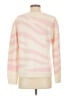 Milly Stripes Pink Pullover Sweater Size M - photo 2