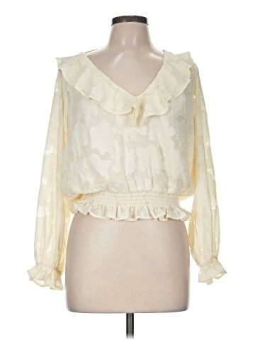 By Anthropologie Long Sleeve Blouse (view 1)