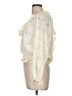 By Anthropologie 100% Polyester Ivory Long Sleeve Blouse Size M - photo 5