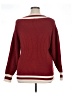 Vigoss 100% Polyester Burgundy Pullover Sweater Size XL - photo 2