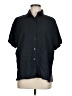 Assorted Brands Solid Black Short Sleeve Blouse Size M (estimated) - photo 1