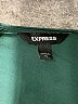 Express 100% Polyester Solid Black Casual Dress Size 10 - photo 7