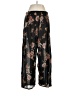 Eden & Olivia Floral Black Casual Pants Size M - photo 1