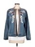 Chico's 100% Cotton Blue Denim Jacket Size Med (1) - photo 1