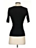Express Black Short Sleeve Turtleneck Size S - photo 2