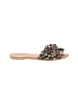 Qupid Animal Print Tan Sandals Size 7 - photo 1