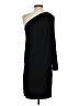 Cache Solid Black Cocktail Dress Size S - photo 2