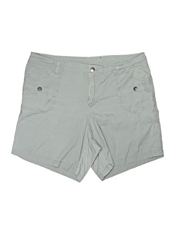 Lane Bryant Khaki Shorts (view 1)