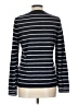 Talbots Stripes Blue Pullover Sweater Size Lg Petite - photo 2