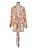 Democracy 100% Rayon Orange Kimono Size Sm - Med - photo 1
