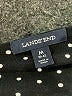 Lands' End Polka Dots Black Casual Dress Size M - photo 7