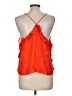 J.Crew 100% Viscose Orange Sleeveless Blouse Size M - photo 2