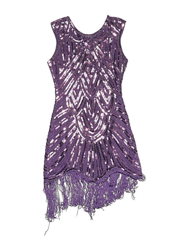 Pre-owned Assorted Brands Kids' Dress In Purple