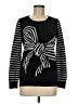 Banana Republic Graphic Black Wool Pullover Sweater Size M - photo 1