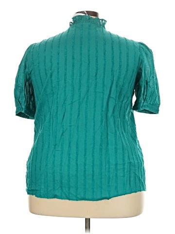Lane Bryant Short Sleeve Blouse (view 2)