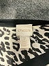 Chico's 100% Polyester Animal Print Black Short Sleeve Blouse Size Lg (2) - photo 7
