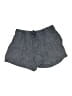Athleta 100% Linen Stripes Gray Shorts Size 10 - photo 1