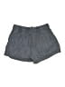 Athleta 100% Linen Stripes Gray Shorts Size 10 - photo 2