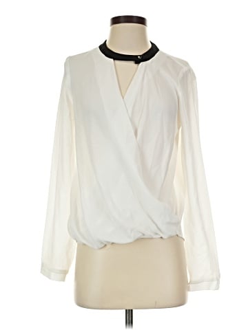 Charlotte Russe Long Sleeve Blouse (view 1)