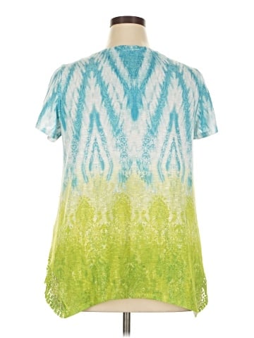 Time and Tru Short Sleeve Blouse (view 2)