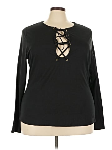 FASHION TO FIGURE Long Sleeve Top (view 1)