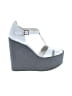 Jil Sander Gray White Wedges Size 6 (estimated) - photo 1