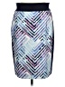 Alex Marie Graphic Blue Casual Skirt Size 16 - photo 1
