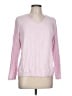 Talbots Outlet 100% Cotton Pink Pullover Sweater Size L - photo 1