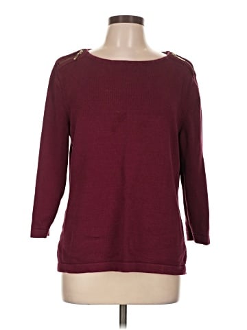 Karen Scott Pullover Sweater (view 1)