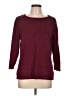 Karen Scott Burgundy Pullover Sweater Size L - photo 1