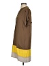 BCBGMAXAZRIA 100% Polyester Color Block Brown Casual Dress Size XS - photo 5