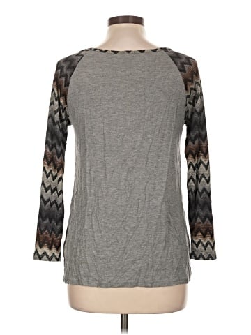 emerald 3/4 Sleeve T-Shirt (view 2)