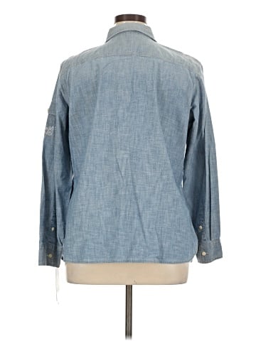 Lauren Jeans Co. Long Sleeve Button-Down Shirt (view 2)