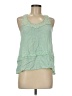 AndTheWhy Green Sleeveless Blouse Size M - photo 1